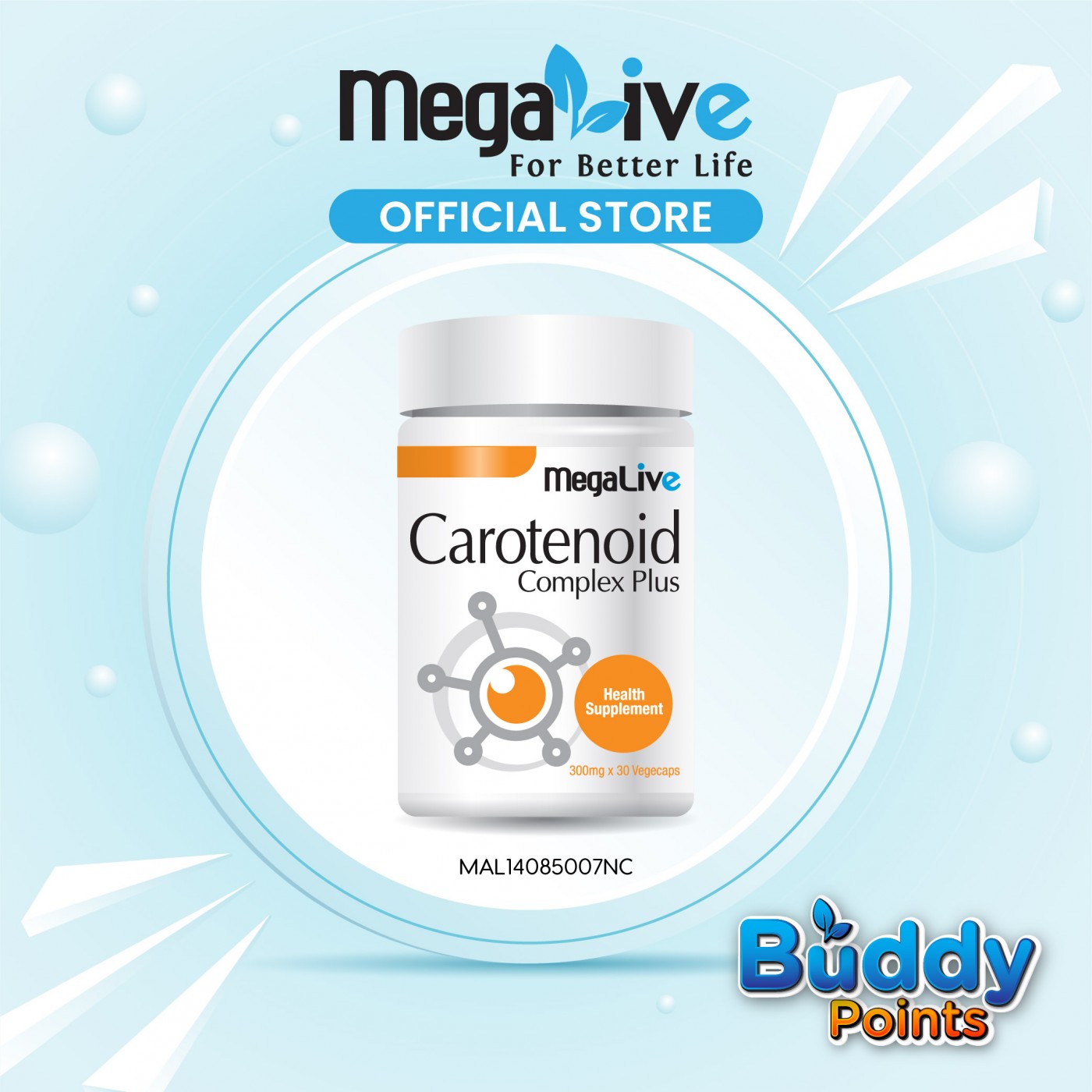 MegaLive Carotenoid Complex Plus